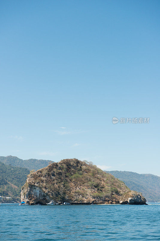 风景优美的热带旅游目的地洛斯阿科斯港巴亚尔塔墨西哥