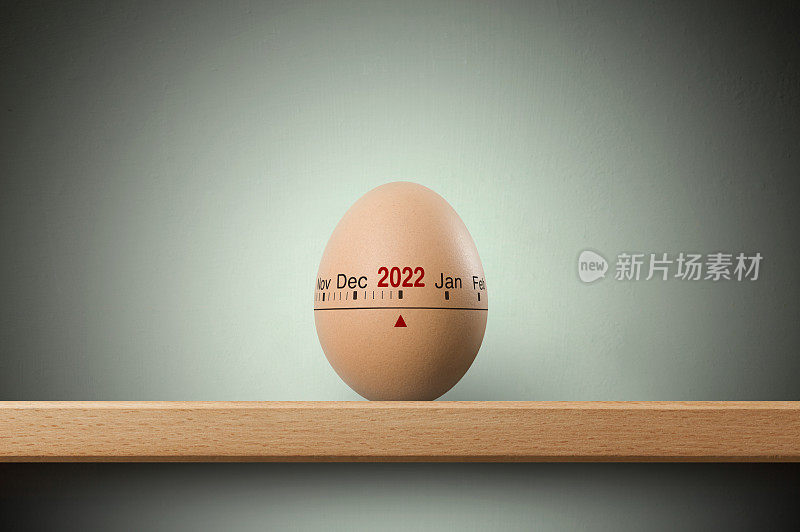 新2022年。煮蛋计时器。