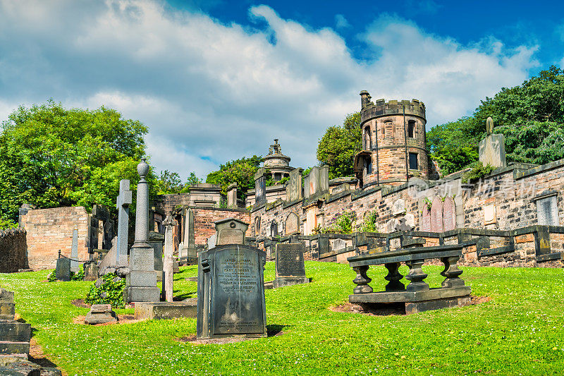 苏格兰爱丁堡卡尔顿公墓