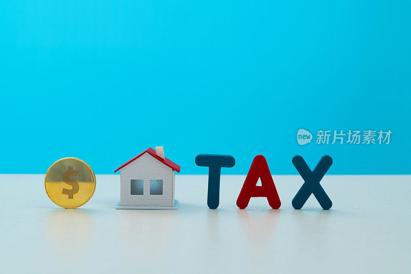 样板房和TAX字