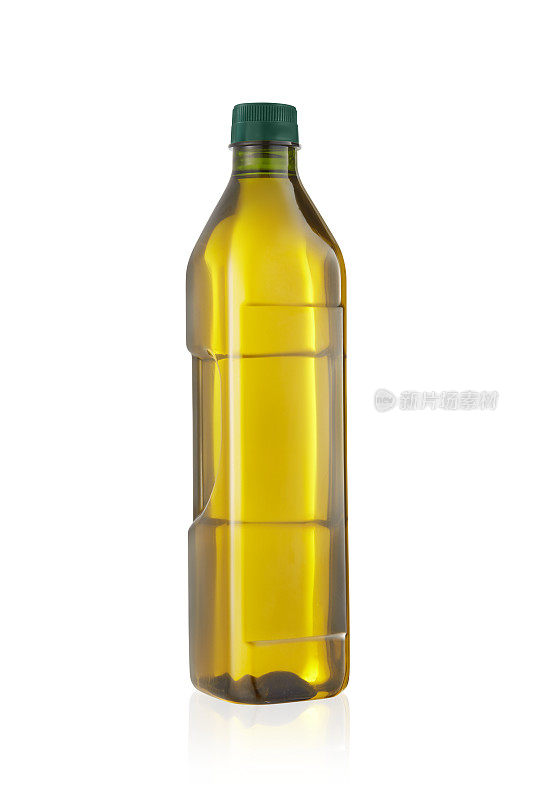 白色橄榄油瓶