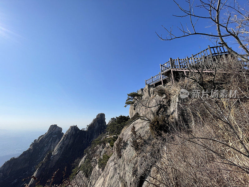 韩国的冬山