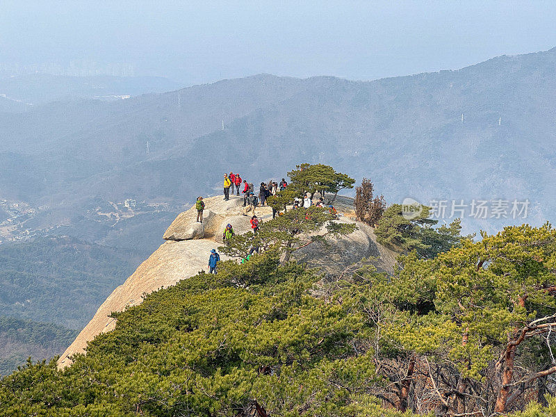 韩国冬季登山