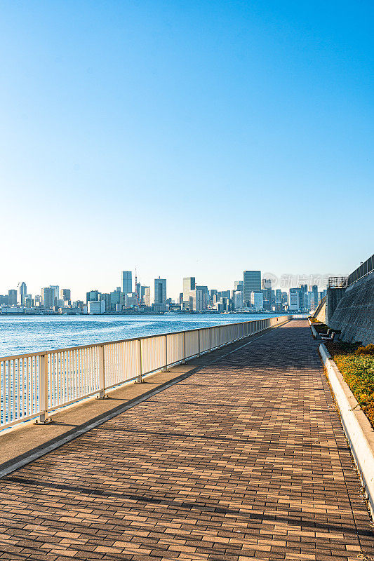 东京有井多运河公园钓鱼区