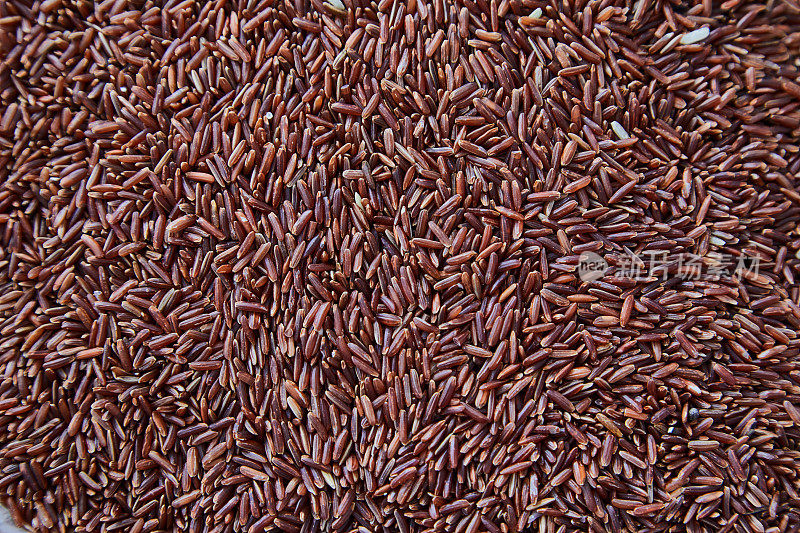红米食物的纹理背景