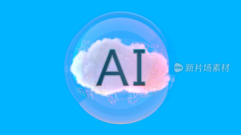 AI——人工智能的数字概念。创新与科技