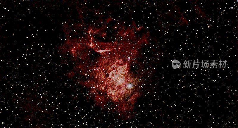 ic405火星星云