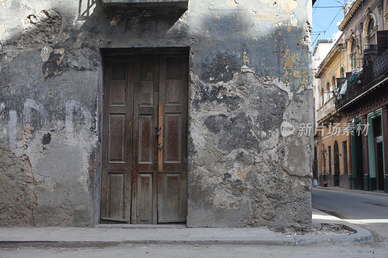 古巴哈瓦那的老门
