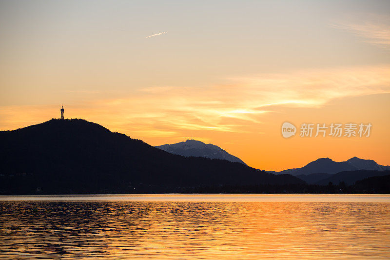 W湖的日落?rthersee