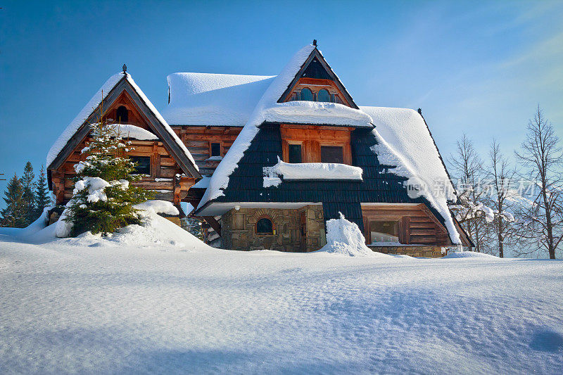 山间田园诗般的度假小屋