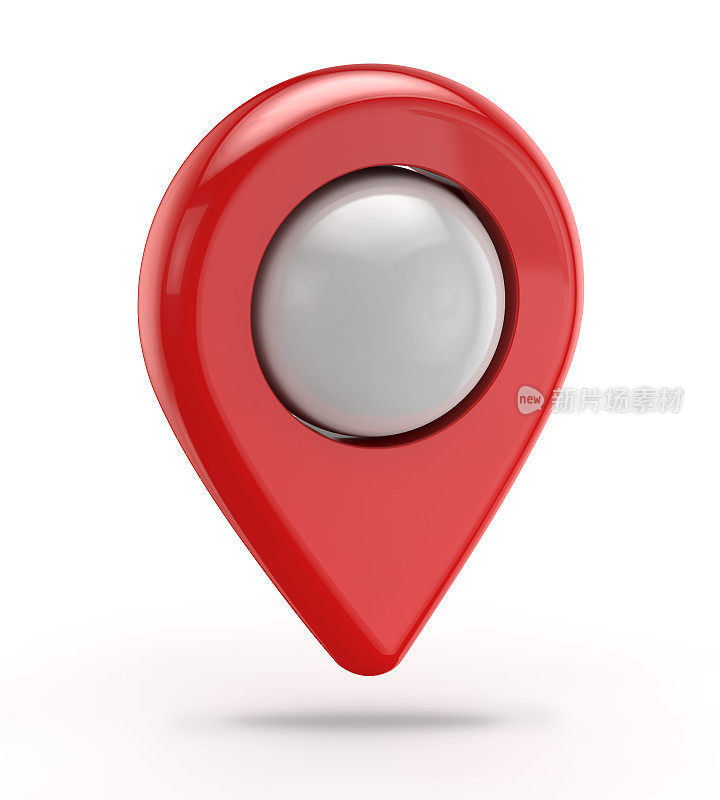 红色GPS图标(指针)