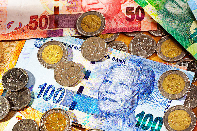 南非新货币，纸币上印着纳尔逊·曼德拉