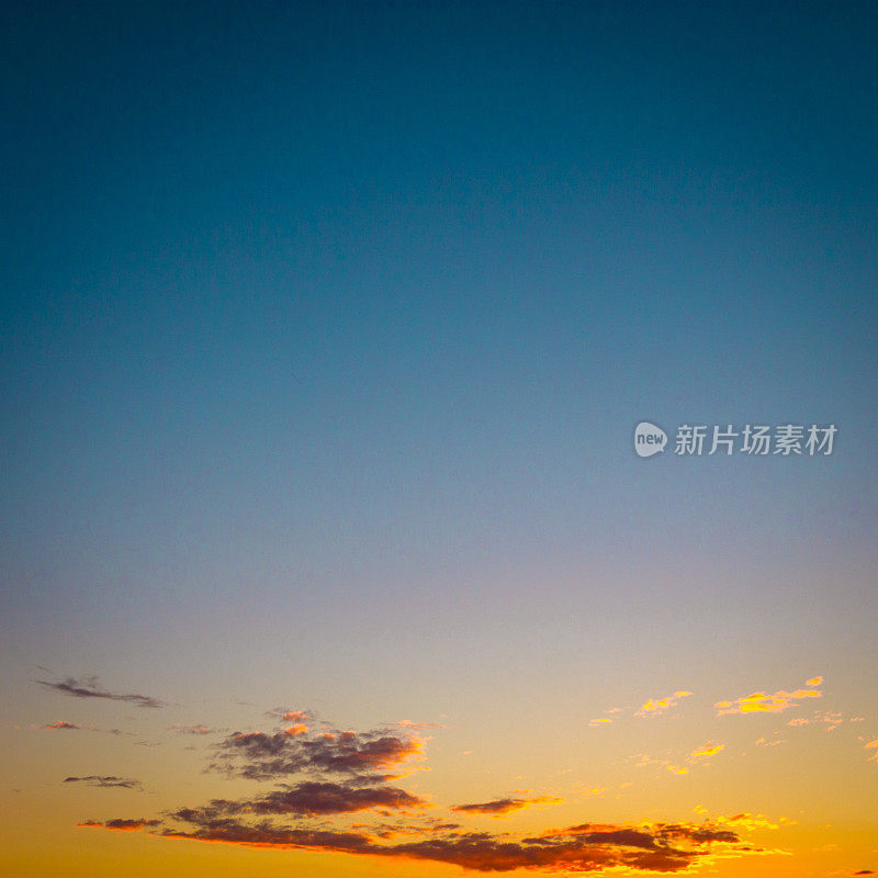 日落天空云彩背景