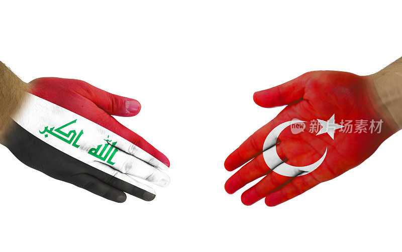 Iraq-Turkey握手