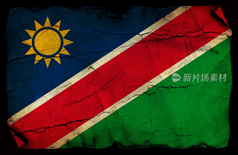 纳米比亚枯燥乏味的国旗