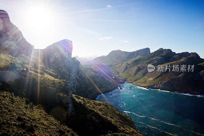 位于巴利阿里岛马略卡岛的佛门托角湾