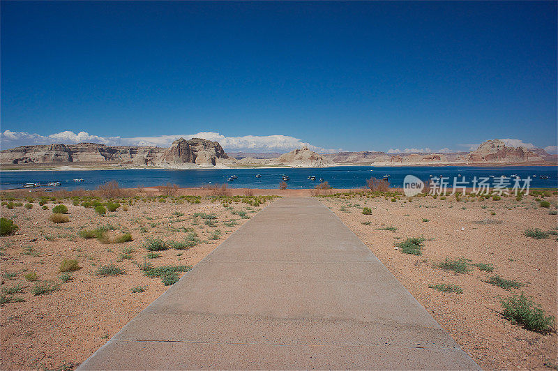 著名的鲍威尔湖全景