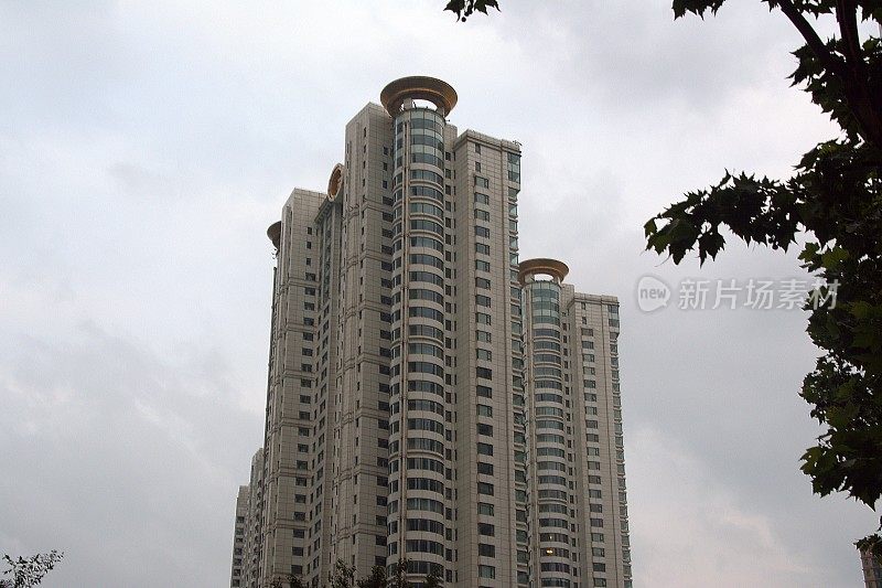 上海陆家嘴的住宅楼