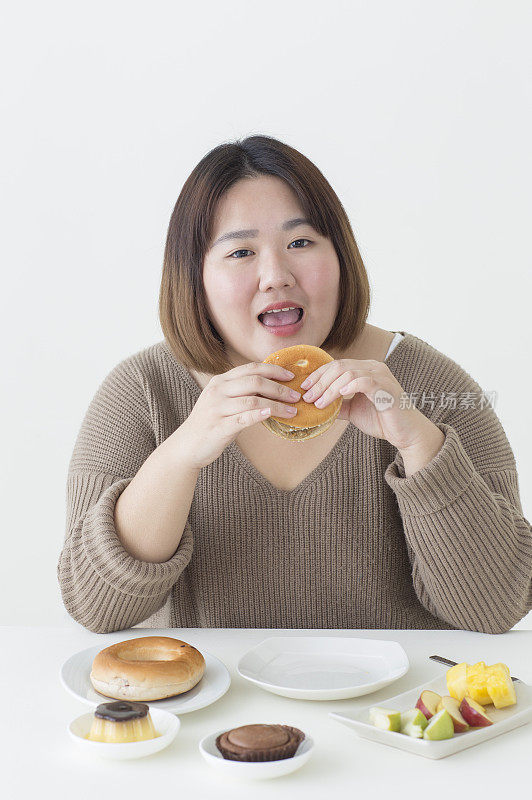 女性,肥胖,饮食过量