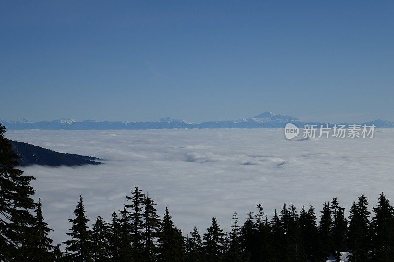 从不列颠哥伦比亚省看贝克山