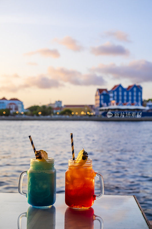 Curaçao，威廉斯塔德-圣安娜湾与奥特罗班达区背景