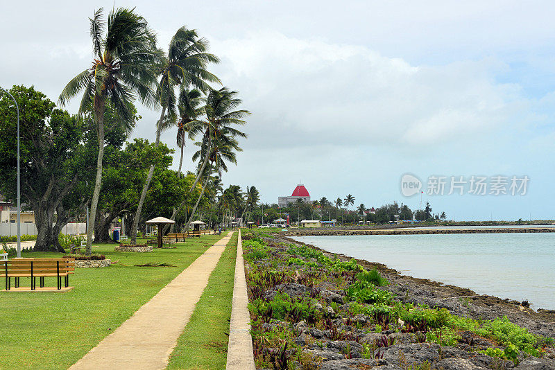 努库阿洛法海滨，汤加塔普岛，汤加