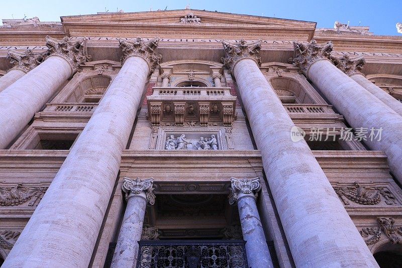 圣彼得大教堂入口，梵蒂冈城，罗马