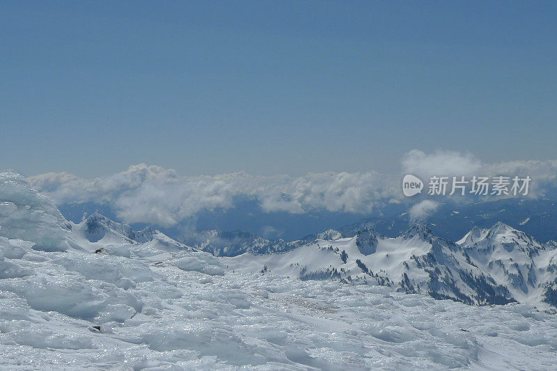 雷尼尔山全景点