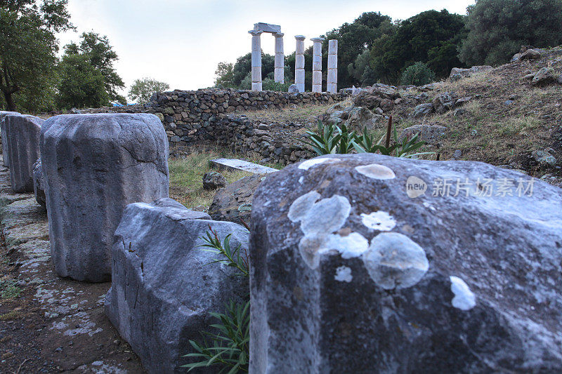 希腊萨莫色雷斯岛大神圣殿的希伦神庙