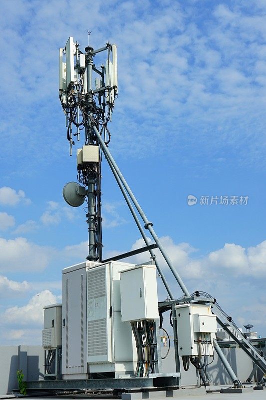 手机发射塔和3G和4G系统