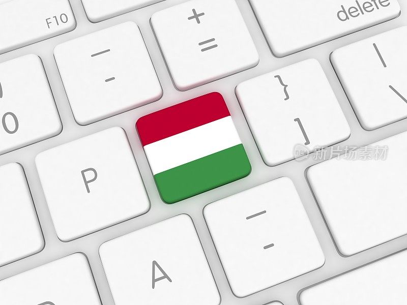 匈牙利国旗键盘