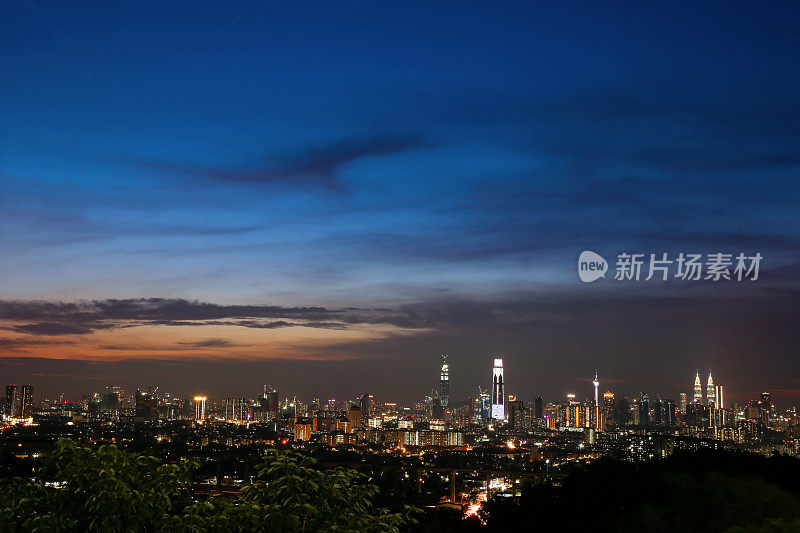 吉隆坡市观景