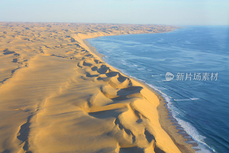 沙漠Sanddunes海岸线