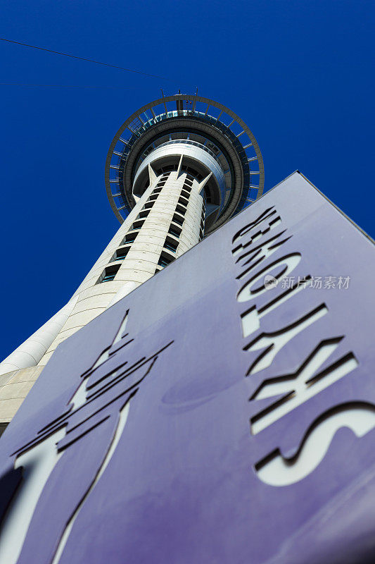 新西兰奥克兰的天空塔