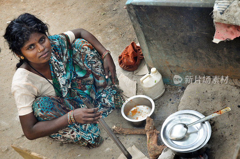 印度的农村妇女