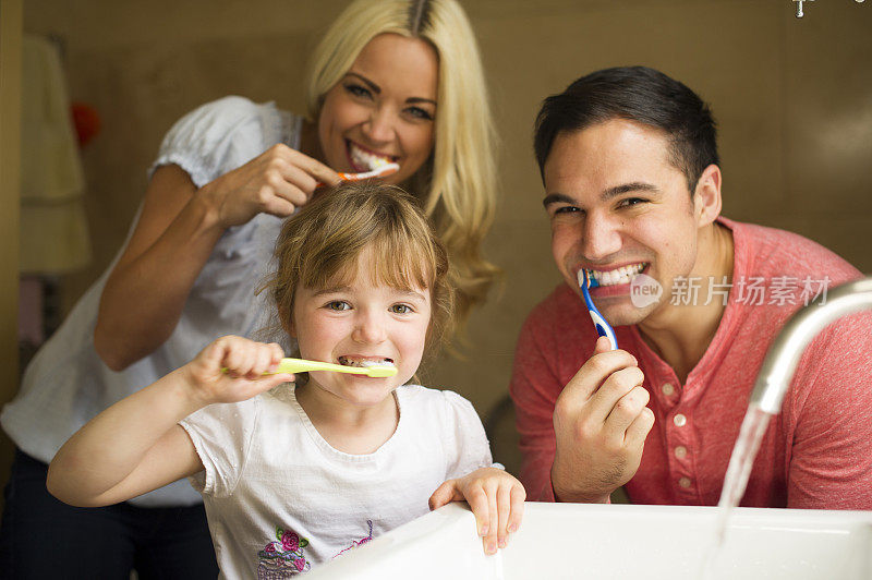 家庭刷牙