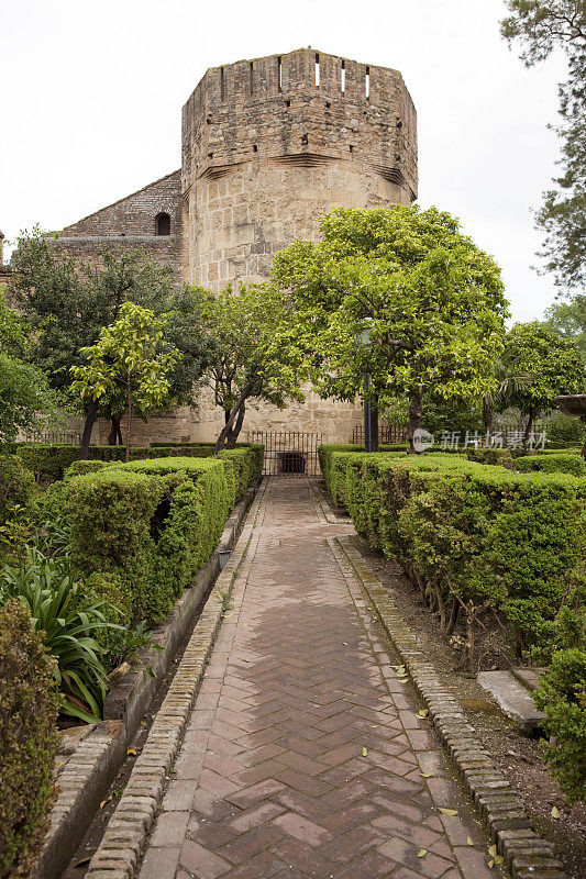西班牙科尔多瓦的阿尔卡扎花园