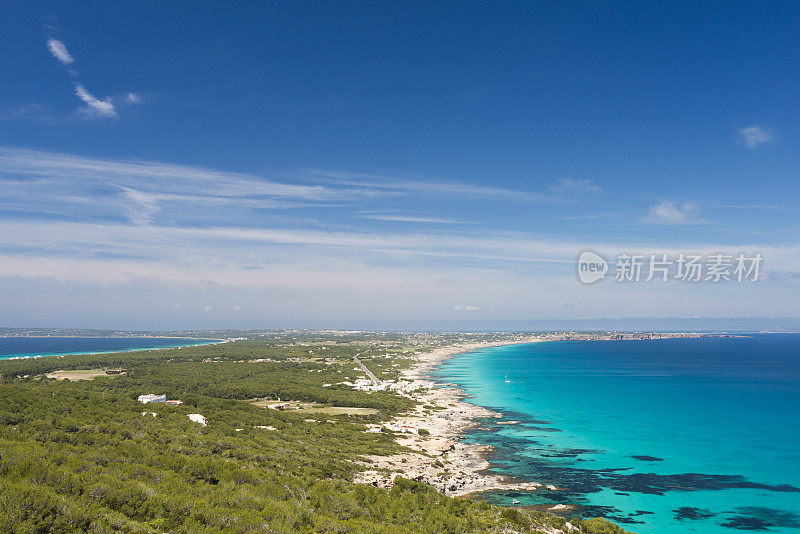 Formentera海岸