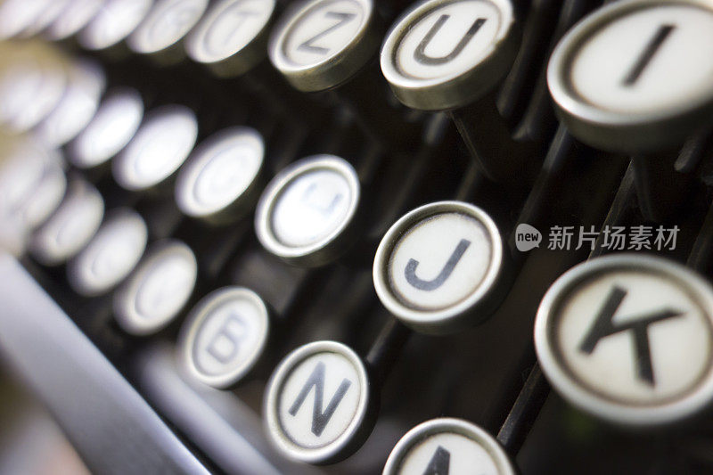 旧打字机-按键