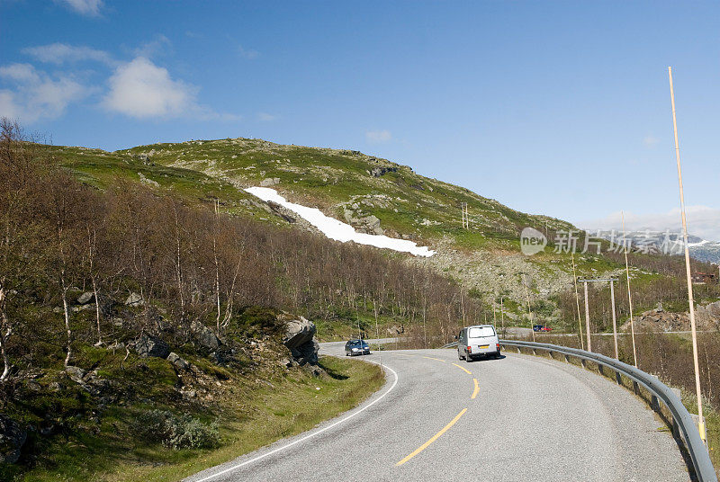 山区高速公路。