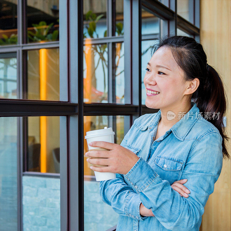 女商人在休息