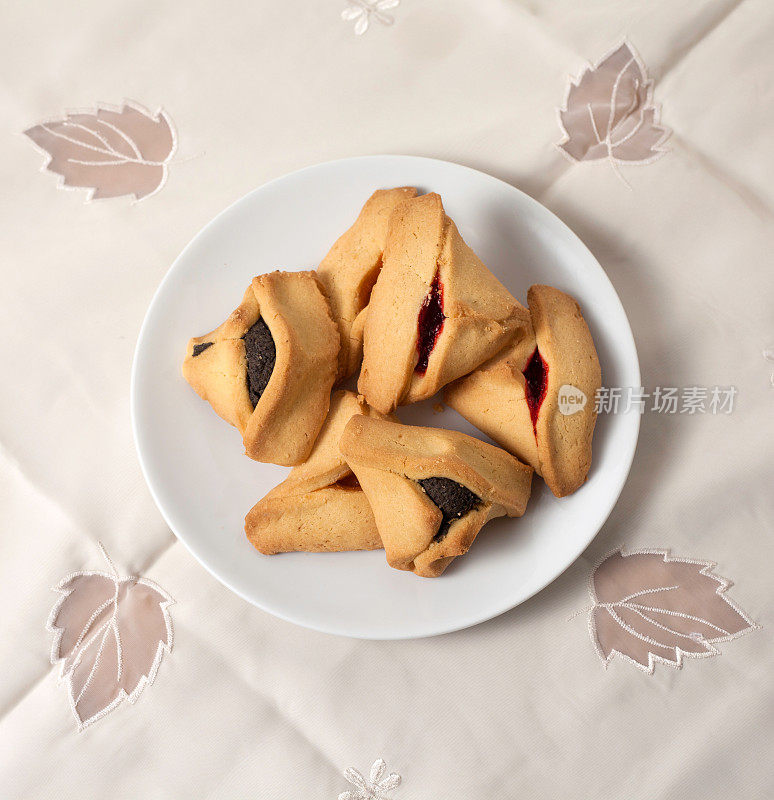 为普林节Hamantaschen