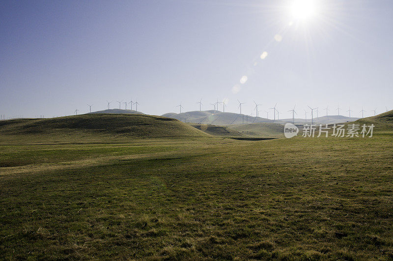 加州的风电场
