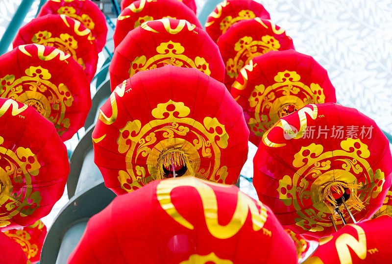 中国灯笼装饰