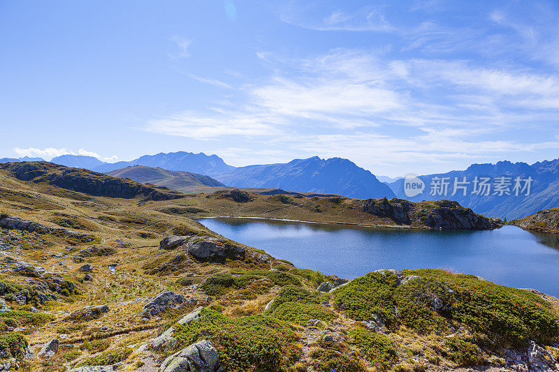 拉克诺和贝勒多恩山脉，夏天