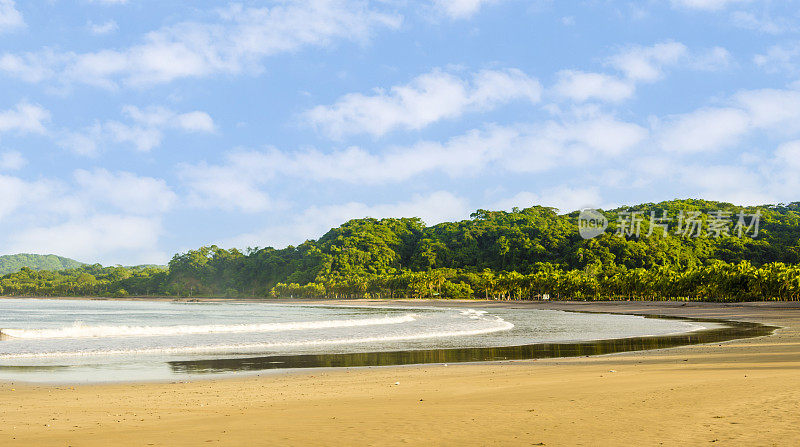 哥斯达黎加的卡里略海滩