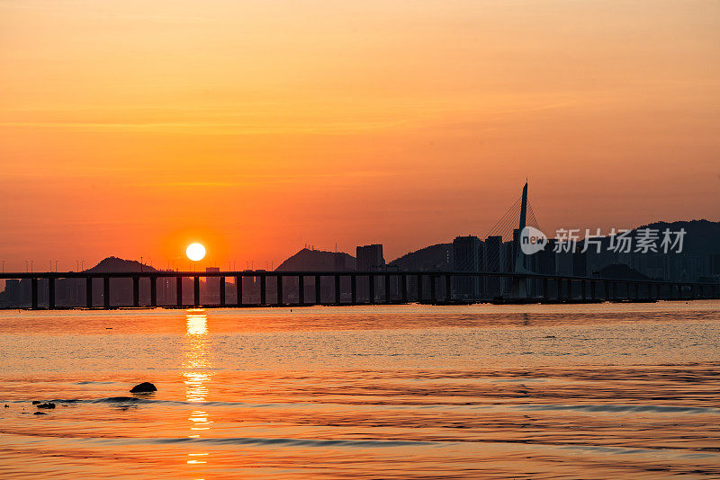 流浮山及海岸景观