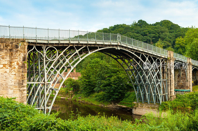 铁桥峡谷，什罗普郡，英格兰，英国