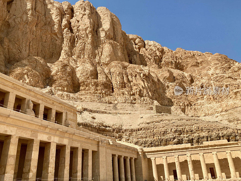 埃及卢克索的哈特谢普苏特停尸庙