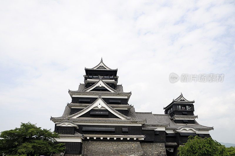 地震前的熊本城堡，日本熊本县熊本市